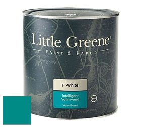 Краска Little Greene Intelligent Satinwood полуглянцевая моющаяся краска цвет NCS S 3060-B40G 