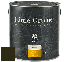 Краска Little Greene Intelligent Floor Paint полуглянцевая быстросохнущая краска цвет LG56 Invisible Green