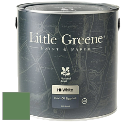 Краска Little Greene Tom’s Oil Eggshell полуматовая масляная краска цвет NCS S 4040-G20Y 