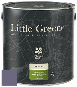 Краска Little Greene Ultimatt Intelligent Matt Emulsion матовая моющаяся краска цвет RAL 4012 