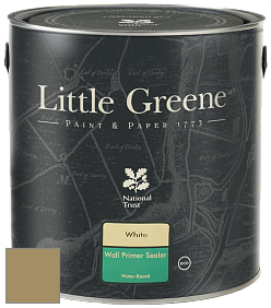 Краска Little Greene Wall Primer Sealer кроющий колеруемый грунт цвет LG356 Elysian Yellow