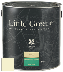 Краска Little Greene Wall Primer Sealer кроющий колеруемый грунт цвет LG170 White Lead Mid