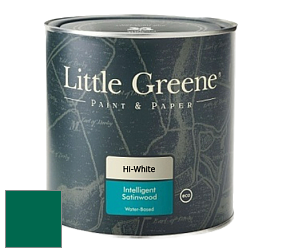Краска Little Greene Intelligent Satinwood полуглянцевая моющаяся краска цвет NCS S 4550-B90G 