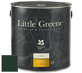 Краска Little Greene Intelligent Floor Paint полуглянцевая быстросохнущая краска цвет RAL 6009 