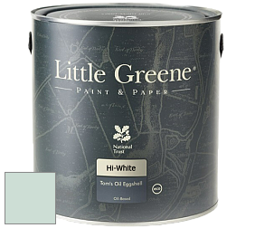 Краска Little Greene Tom’s Oil Eggshell полуматовая масляная краска цвет NCS S 1010-B90G 