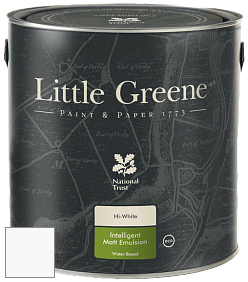 Краска Little Greene Ultimatt Intelligent Matt Emulsion матовая моющаяся краска цвет LG129 Shirting