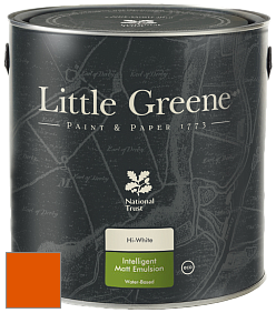 Краска Little Greene Ultimatt Intelligent Matt Emulsion матовая моющаяся краска цвет RAL 2009 