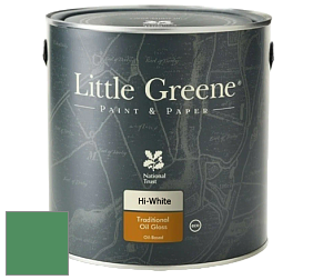 Краска Little Greene Traditional Oil Gloss высокоглянцевая масляная краска цвет NCS S 3050-G10Y 