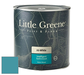 Краска Little Greene Intelligent Satinwood полуглянцевая моющаяся краска цвет NCS S 3040-B20G 