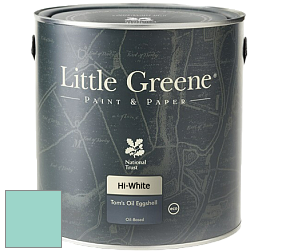 Краска Little Greene Tom’s Oil Eggshell полуматовая масляная краска цвет NCS S 1030-B70G 