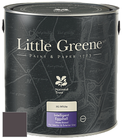 Краска Little Greene Intelligent Eggshell полуматовая моющаяся краска цвет NCS S 8005-R20B 