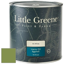 Краска Little Greene Interior Oil Eggshell полуматовая масляная краска цвет NCS S 3050-G40Y 