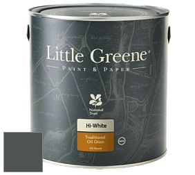 Краска Little Greene Traditional Oil Gloss высокоглянцевая масляная краска цвет RAL 7043 