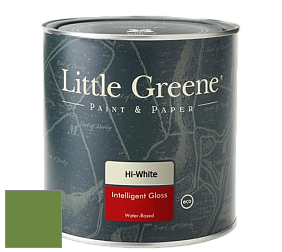 Краска Little Greene Intelligent Gloss глянцевая моющаяся краска цвет NCS S 3060-G30Y 