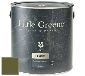 Краска Little Greene Tom’s Oil Eggshell полуматовая масляная краска цвет NCS S 5540-G50Y 