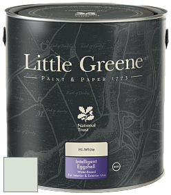Краска Little Greene Intelligent Eggshell полуматовая моющаяся краска цвет NCS S 0907-G20Y 