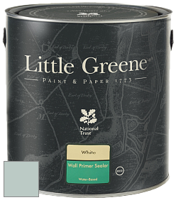 Краска Little Greene Wall Primer Sealer кроющий колеруемый грунт цвет LG366 Celestial Blue - Deep