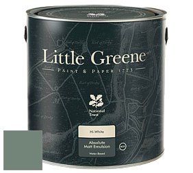 Краска Little Greene Absolute Matt Emulsion матовая краска для потолка цвет LGGr304 Ambleside