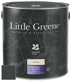 Краска Little Greene Intelligent Eggshell полуматовая моющаяся краска цвет NCS S 8505-G20Y 