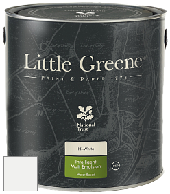 Краска Little Greene Ultimatt Intelligent Matt Emulsion матовая моющаяся краска цвет LG223 Shallows