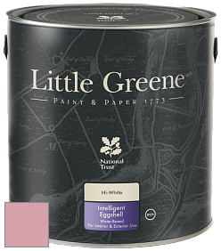 Краска Little Greene Intelligent Eggshell полуматовая моющаяся краска цвет LG349 Floss