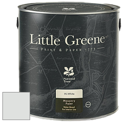 Краска Little Greene Intelligent Masonry Paint матовая колеруемая краска цвет NCS S 1001-G 