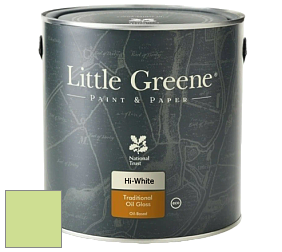 Краска Little Greene Traditional Oil Gloss высокоглянцевая масляная краска цвет NCS S 0540-G40Y 