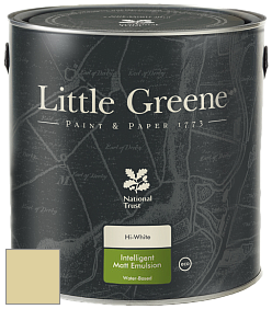 Краска Little Greene Ultimatt Intelligent Matt Emulsion матовая моющаяся краска цвет RAL 1014 