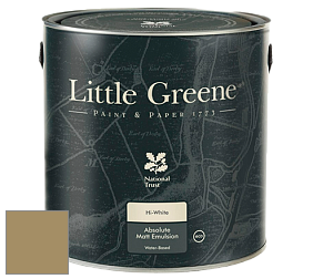 Краска Little Greene Absolute Matt Emulsion матовая краска для потолка цвет LG356 Elysian Yellow