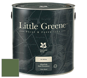 Краска Little Greene Absolute Matt Emulsion матовая краска для потолка цвет LGGr297 Hopper