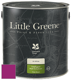 Краска Little Greene Ultimatt Intelligent Matt Emulsion матовая моющаяся краска цвет RAL 4006 