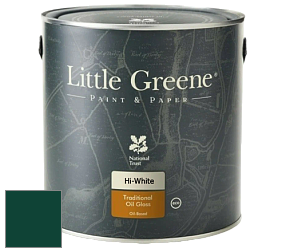 Краска Little Greene Traditional Oil Gloss высокоглянцевая масляная краска цвет RAL 6005 