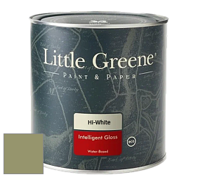 Краска Little Greene Intelligent Gloss глянцевая моющаяся краска цвет LG302 Sir Lutyen's Sage