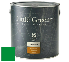 Краска Little Greene Traditional Oil Gloss высокоглянцевая масляная краска цвет RAL 6037 