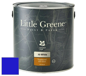 Краска Little Greene Traditional Oil Gloss высокоглянцевая масляная краска цвет LG264 Ultra Blue