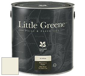 Краска Little Greene Intelligent Masonry Paint матовая колеруемая краска цвет NCS S 0505-G80Y 
