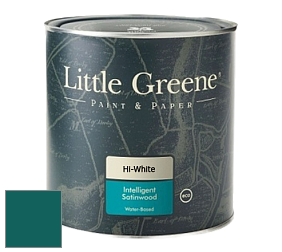 Краска Little Greene Intelligent Satinwood полуглянцевая моющаяся краска цвет NCS S 5540-B50G 