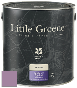 Краска Little Greene Intelligent Eggshell полуматовая моющаяся краска цвет NCS S 3030-R40B 