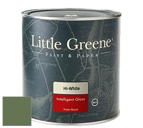 Краска Little Greene Intelligent Gloss глянцевая моющаяся краска цвет NCS S 5030-G30Y 
