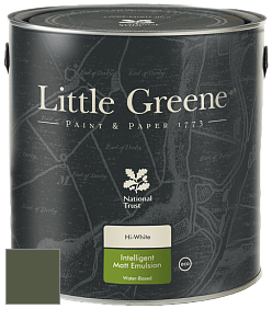 Краска Little Greene Ultimatt Intelligent Matt Emulsion матовая моющаяся краска цвет LG362 Oilcloth