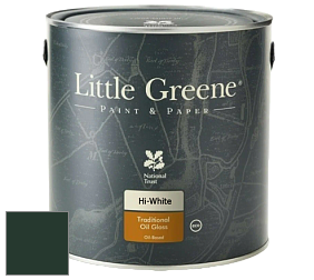 Краска Little Greene Traditional Oil Gloss высокоглянцевая масляная краска цвет RAL 6009 