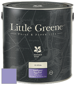 Краска Little Greene Intelligent Eggshell полуматовая моющаяся краска цвет NCS S 2040-R60B 