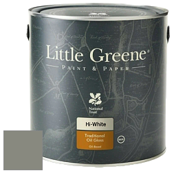 Краска Little Greene Traditional Oil Gloss высокоглянцевая масляная краска цвет NCS S 5005-G50Y 