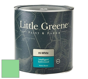 Краска Little Greene Intelligent Satinwood полуглянцевая моющаяся краска цвет NCS S 0550-G10Y 