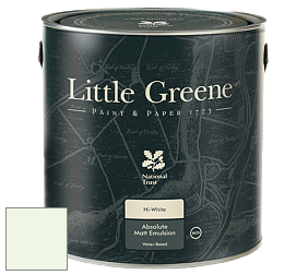 Краска Little Greene Absolute Matt Emulsion матовая краска для потолка цвет LG299 Pique