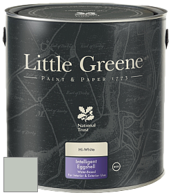 Краска Little Greene Intelligent Eggshell полуматовая моющаяся краска цвет NCS S 2005-G20Y 