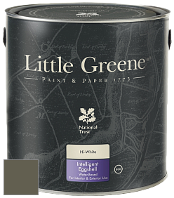 Краска Little Greene Intelligent Eggshell полуматовая моющаяся краска цвет NCS S 7010-G70Y 