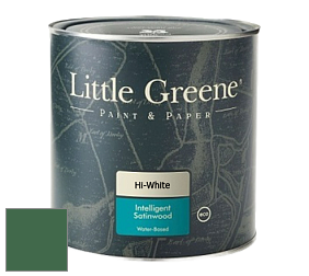 Краска Little Greene Intelligent Satinwood полуглянцевая моющаяся краска цвет NCS S 5040-G10Y 