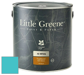 Краска Little Greene Traditional Oil Gloss высокоглянцевая масляная краска цвет NCS S 1050-B30G 