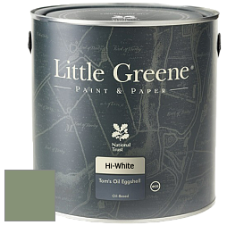 Краска Little Greene Tom’s Oil Eggshell полуматовая масляная краска цвет NCS S 4020-G30Y 
